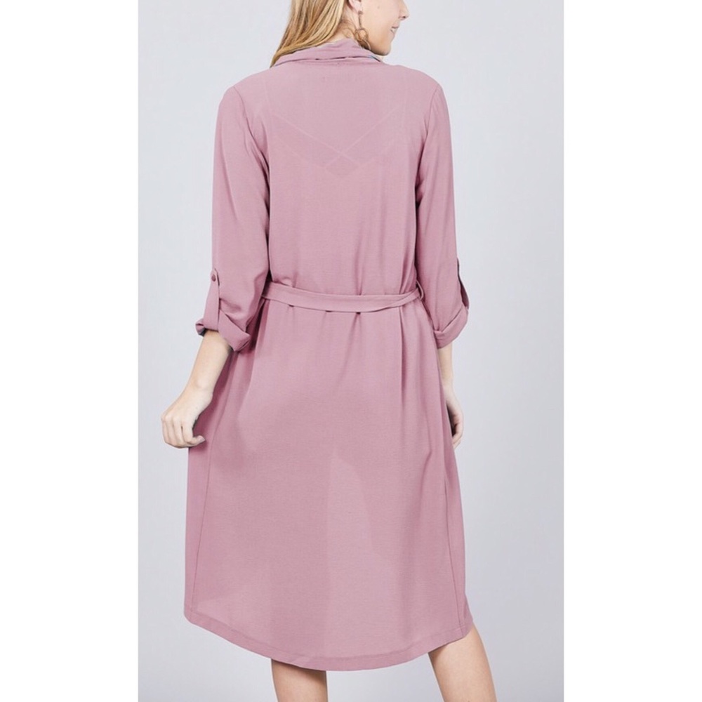 PLUS SIZE!!! 3/4 Roll up Sleeves Shawl - Picture 3 of 3